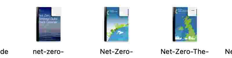 bibliography NetZero files