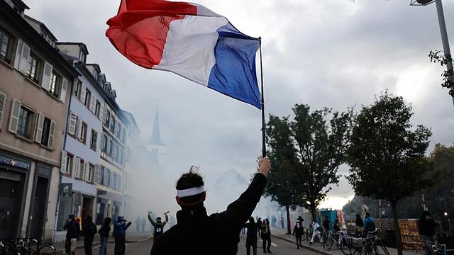 Mass protests are planned across France on Saturday - Halloween - with a heavy security operation in place.