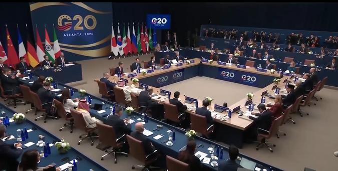 The G20 foreign ministers' meeting in Atlanta opened under visible strain as European diplomats refused to pose for the traditional group "family photo" with Russian Foreign Minister Sergei Lavrov, prompting U.S. hosts to cancel the ceremonial image source/editor : Georgi Gotev