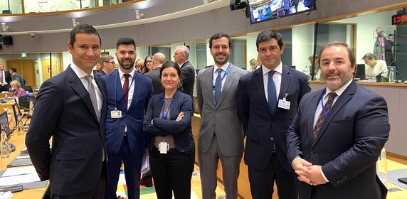 #TTE Energy |⚡️🇪🇺 #Energy Ministers are back in Brussels. They will work on ⤵️ ➡️ laying down temporary framework to accelerate renewable energy ➡️ regulation on enhancing solidarity through better coordination of gas purchases ➡️ reliable price benchmarks   With João Galamba 🇵🇹