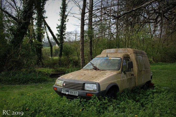 A  C15 in a grassy field
